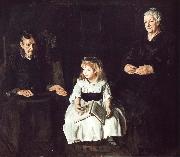 George Wesley Bellows Jan  Ailino and Anna oil painting artist